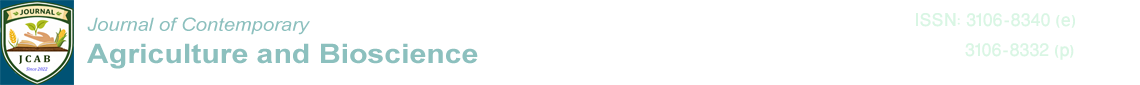 Journal of Contemporary Agriculture and Bioscience (JCAB)